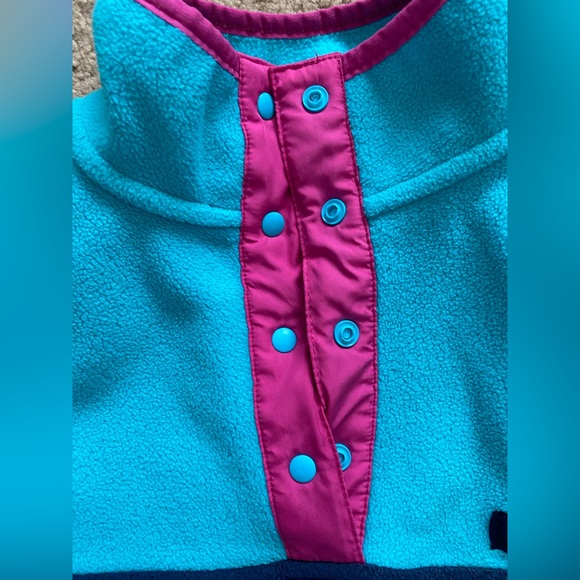 Lands End PS like new multicolor fleece - Picture 6 of 9